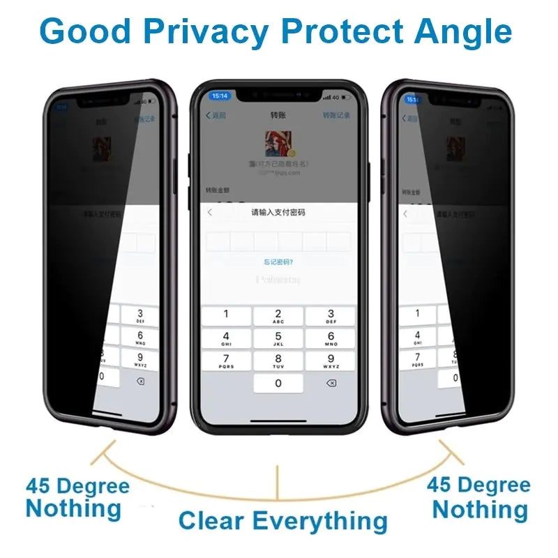 100% privacy shield- telefoon hoesje